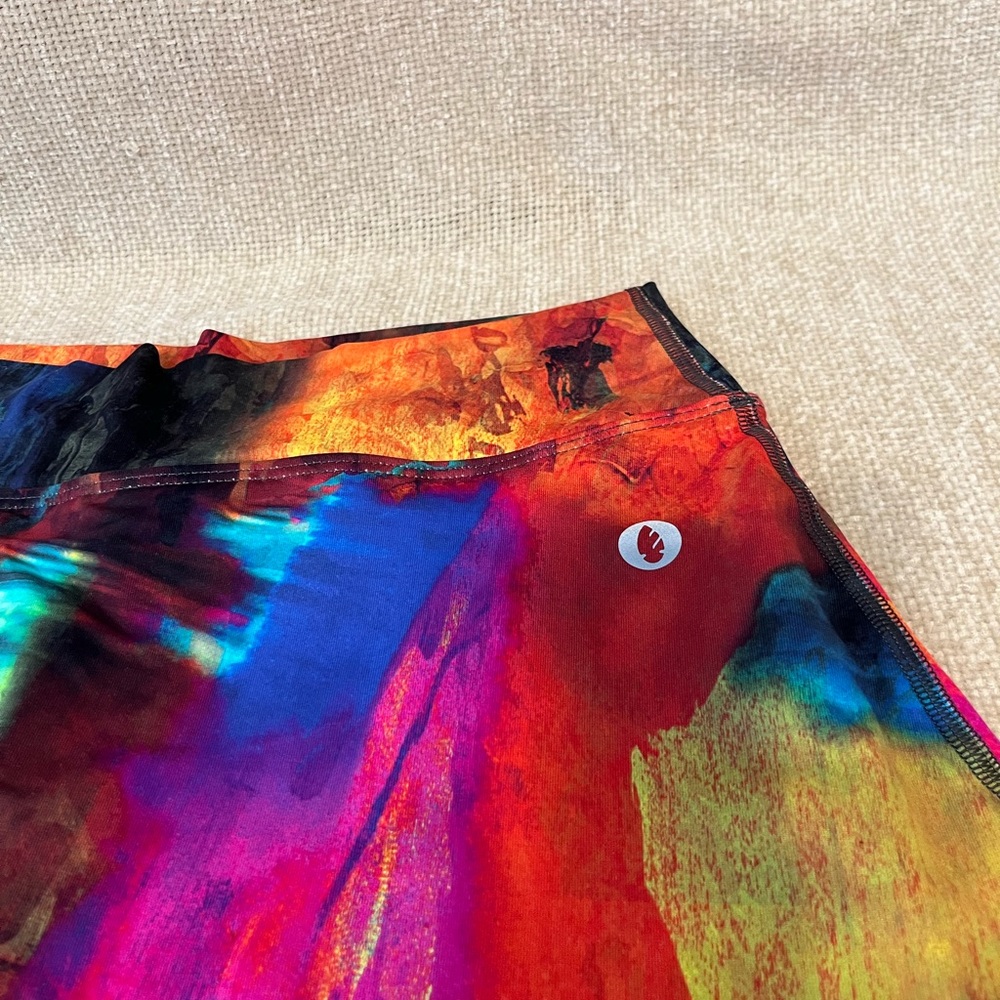 Vibrant Multicolor Ruffle Skort - Picture 2 of 7